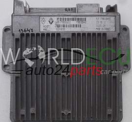 Calculateur Moteur RENAULT CLIO 1.2, MAGNETI MARELLI 16319.124, 16319124, HOM 7700868295, 7700108442, 7700108455