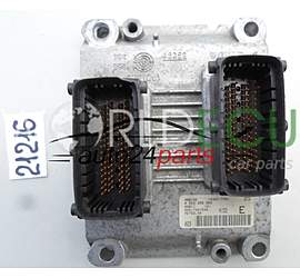 Engine control unit - ECU controllers FIAT GRANDE PUNTO 1.4 BOSCH 0 261 208 969, 0261208969, 00517981540