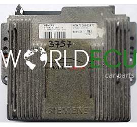 CALCULATEUR MOTEUR RENAULT LAGUNA 2.0 SIEMENS S103717205R, S103717205 R, HOM7700863477, 7700106186