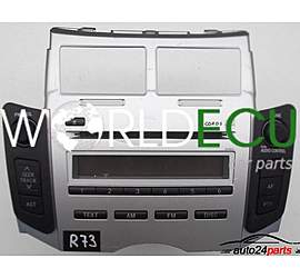 RADIO CD TOYOTA YARIS 86120-0D201 / 861200D201 / 122000-71110101 / 12200071110101