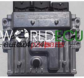 CENTRALINA MOTORE CITROEN PEUGEOT 2.0 HDI DELPHI R0414C004B, 28210851, HW 9666098180, DCM3.5