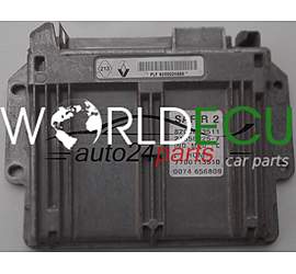 ECU CENTRALITA DE MOTOR RENAULT TWINGO 1.2 SAGEM 21656025-7, 216560257, 8200023511, 8200024669, 7700113510