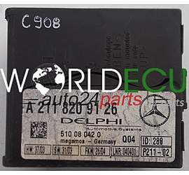 CENTRALINA  MERCEDES DELPHI 510 08 042 0, 510080420, A 211 820 91 26, A2118209126