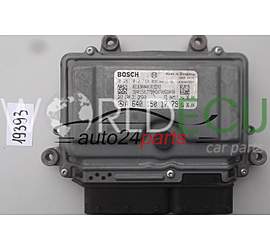 Engine control unit - ECU controllers MERCEDES A 160 CDI BOSCH 0 281 012 158, 0281012158, A 640 150 17 79, A6401501779, CRA.31