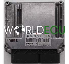 ECU ENGINE CONTROLLER MERCEDES VITO VIANO 2.2CDI, BOSCH 0 281 013 452, BOSCH 0281013452, A 646 150 26 78, A6461502678, 1039S14073, ED6086
