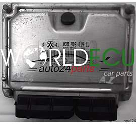 CENTRALINA MOTORE VW VOLKSWAGEN GOLF BORA 1.9 TDI AJM 038906019CJ, 038 906 019 CJ, BOSCH 0 281 010 302, 0281010302, EDC15P+ 1086, 28SA4557