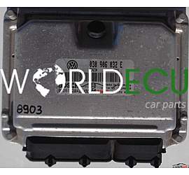 CENTRALINA MOTORE VW VOLKSWAGEN LUPO 6X1 1.0, BOSCH 0 261 204 911, 0261204911, 030 906 032 E, 030906032E