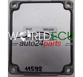 MOTORSTEUERGERÄT ECU STEUERGERAT OPEL ASTRA G CORSA C ZAFIRA A DELPHI DELCO 09353509 DHUC, 09353509DHUC, HSFI-2.1
