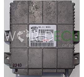 Centralina motore CITROEN, PEUGEOT 106 1.1, G6.11 0C01, G6110C01, 16227.024, 16227024, 9621760680