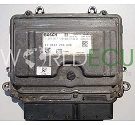 CENTRALINA CALCOLATORE SCATOLA DEL CAMBIO  IVECO DAILY 2.3 HPI 1267017170 1 267 017 170, ZF0501230008 ZF 0501 230 008 - 2764
