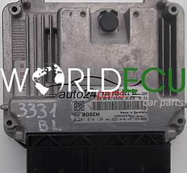 CENTRALINA MOTORE VW VOLKSWAGEN TOURAN 1.9 TDI 03G906021RK, 03G 906 021 RK, 03G906021AB, 03G 906 021 AB, BOSCH 0 281 014 138, 0281014138, DIESEL EDC16U34 2269 1039S25975