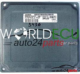 ECU ENGINE CONTROLLER FORD FOCUS 1.6 5M5112A650FG SIEMENS SIM28 S118934102G, S118934102 G, 5M51-12A650-FG 3KLG