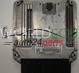 Engine control unit - ECU controllers AUDI A5 BOSCH 0 281 014 356, 0281014356, 8K1 907 401 A, 8K1907401A, EDC17CP14