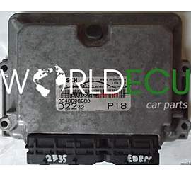 CENTRALINA DO MOTORE FIAT DUCATO JUMPER BOXER 2.2 HDI BOSCH 0281010345, 0 281 010 345, 9648608680 D2242 P18, 1039S04814