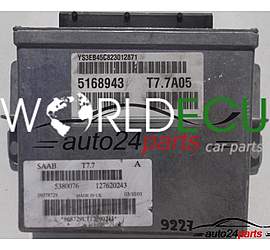 CENTRALINA MOTORE SAAB 9-5, 5168943, 5380076, T7.7A05, T77A05