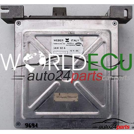ECU ENGINE CONTROLLER FIAT CROMA 2.0, IAW 02.6, IAW026, 12V.DC