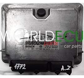 CENTRALINA MOTORE VW VOLKSWAGEN PASSAT 1.9 TDI 038 906 018 N, 038906018N, BOSCH 0 281 001 727, 0281001727, 26SA3667