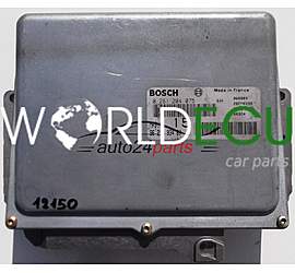 CENTRALINA MOTORE PEUGEOT, CITROEN BERLINGO PARTNER 1.1, BOSCH 0 261 204 075, 0261204075, MA3.1 15, 96 254 934 80, 9625493480