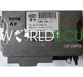 CENTRALINA MOTORE LANCIA Y YPSILON 1.2 IAW16FET, IAW 16F.ET/6A36-2D 46531221 6160210801, 61602.108.01