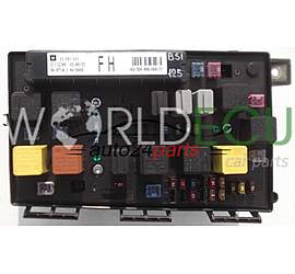 SCATOLA-DEI-FUSIBILI-RELÈ-FUSIBILE-SCATOLA-BSI OPEL ASTRA H ZAFIRA B GM 13 191 131 FH, 13191131 FH, HELLA 5DK 008 668-37, 5DK008668-37, 5DK00866837