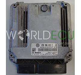 CENTRALINA MOTORE VW VOLKSWAGEN CRAFTER 2.5 TDI 076906022C, 076 906 022 C, BOSCH 0281015747, 0 281 015 747, EDC17CP20-2.39 CEBB 4690 1039S34910