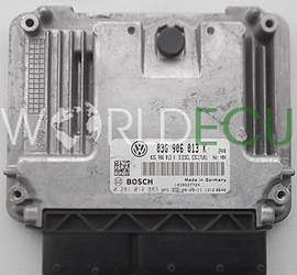 CENTRALINA MOTORE SEAT IBIZA 1.9 TDI BOSCH 0 281 014 883, 0281014883, 03G 906 013 K, 03G906013K, EDC17U01