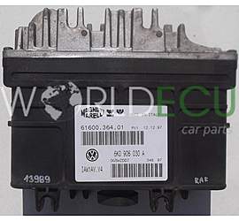 CENTRALINA DO MOTORE SEAT IBIZA CORDOBA VW POLO 1.6 AEE 6K0906030A, 6K0 906 030 A, 61600.364.01, 6160036401, IAW1AVV4, IAW1AV.V4