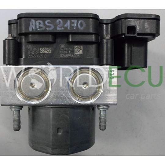 Abs pompa centralina MERCEDES A 008 431 75 12, A0084317512, BOSCH 0265242214, 0265956006, 2265106513