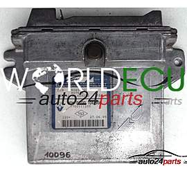 ECU CENTRALITA DE MOTOR RENAULT KANGOO CLIO 1.9, HOM 7 700 104 956, 7700104956, R04080009F