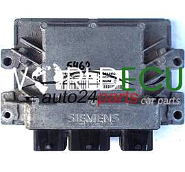 ECU CENTRALITA DE MOTOR RENAULT MODUS 1.2 SIEMENS SIM32 S120200102B, S120200102 B, 120200102, 8200414422, 8200401588