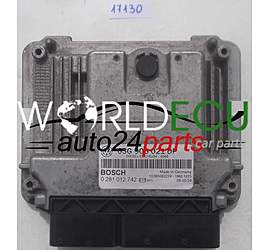 CENTRALINA MOTORE VW VOLKSWAGEN PASSAT 1.9 TDI BOSCH 0 281 012 742, 0281012742, 03G 906 021 DP, 03G906021DP
