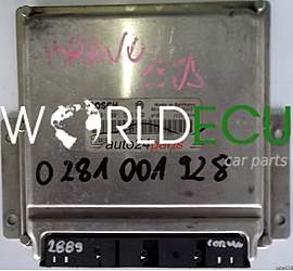 CENTRALINA DO MOTORE FIAT BRAVA BRAVO 1.9 JTD BOSCH 0281001928, 0 281 001 928, C414A182