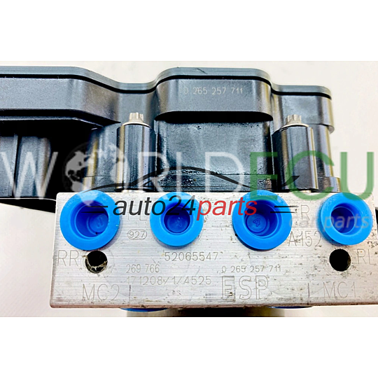 НАСОС Y БЛОК УПРАВЛЕНИЯ АБС FIAT DUCATO BOXER JUMPER 52065547, 0265257711, 0265956519