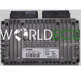 CENTRALINA CALCOLATORE SCATOLA DEL CAMBIO  PEUGEOT 307 2.0 S118047529 B, S118047529B, 9649117680