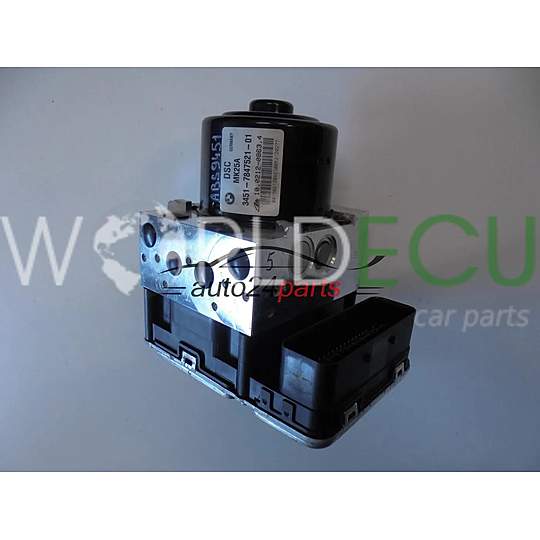 POMPE HYDRAULIQUE ET CALCULATEUR d'ABS BMW 7847521 7845674