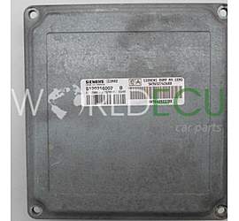CENTRALINA MOTORE SIEMENS SIM82 / S120216002 B / S120216002B / SW9652762680 / HW9640922780