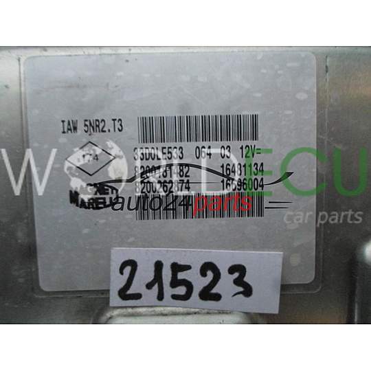 Calculateur Moteur RENAULT IAW 5NR2.T3, IAW5NR2T3, 8200181482, 8200262874