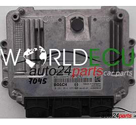 CENTRALINA DO MOTORE FORD FIESTA 1.6 TDCI BOSCH 0 281 014 989, 0281014989, 8V21-12A650-PC, 8V2112A650PC