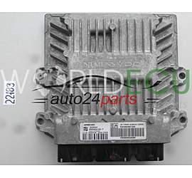 Centralina motore CITROEN PEUGEOT 2.0 HDI 5WS40313C-T, 5WS40313CT, 9663607280, 9655534080, SID803A