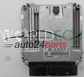 Centralina motore AUDI VW VOLKSWAGEN BOSCH 0 261 S02 625, 0261S02625, 03H 906 032 DQ, 03H906032DQ, MED9.1