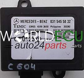 CENTRALINA MOTORE IMMO IMMOBILIZER MERCEDES SPRINTER VITO, 031 545 58 32, 0315455832, PGT00005382, 2807104260