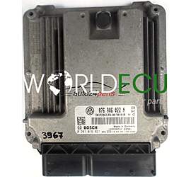 CENTRALINA MOTORE VW VOLKSWAGEN CRAFTER 2.5 TDI 076906022N, 076 906 022 N, BOSCH 0281016821, 0 281 016 821 EDC17CP20-2.39 A0009004000, A 000 900 40 00