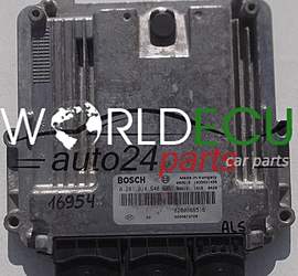 ECU CENTRALITA DE MOTOR RENAULT TRAFIC OPEL VIVARO 2.0 DCI BOSCH 0 281 014 648, 0281014648, 8200666516, 8200823728