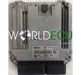 ECU ENGINE CONTROLLER BMW MINI COOPER 1.6D BOSCH 0 281 012 722, 0281012722, DDE 7808454, DDE7808454, DDE 7 808 454, 1039S23300