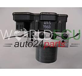 POMPE HYDRAULIQUE ET CALCULATEUR d'ABS AUDI 0265291331 4K0614517R 4K0907379P 0265956621