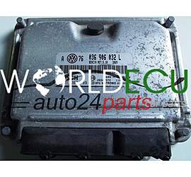CENTRALINA MOTORE VW VOLKSWAGEN GOLF BORA 1.4 036906032L, 036 906 032 L, BOSCH 0 261 207 189, 0261207189, 26SA7572 BENZIN ME7.5.10 3869