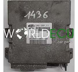 CENTRALINA MOTORE CITROEN JUMPER 2.0 9638411380, IAW 08P.11, IAW08P.11, IAW08P11, 61600.519.00