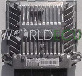 CITROEN PEUGEOT 2.0 HDI SIEMENS 5WS40196G-T, 5WS40196GT, SW 9658345180, HW 9655041480, SID803