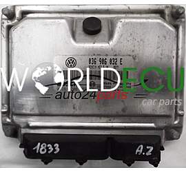 CENTRALINA MOTORE SEAT LEON 1.4 036 906 032 E, 036906032E, BOSCH 0 261 206 859, 0261206859