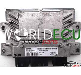 CENTRALINA DO MOTORE FORD FIESTA 1.4, S180047025 A, S180047025A, 8V21-12A650-ADA, 8V2112A650ADA, 0ADA J38AC
